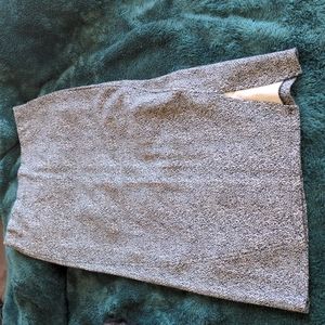 Pencil skirt, calf length, medium